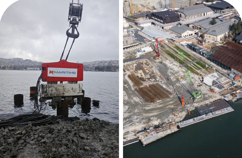 Tersane Istanbul Zone-6 Piled Wharf Construction